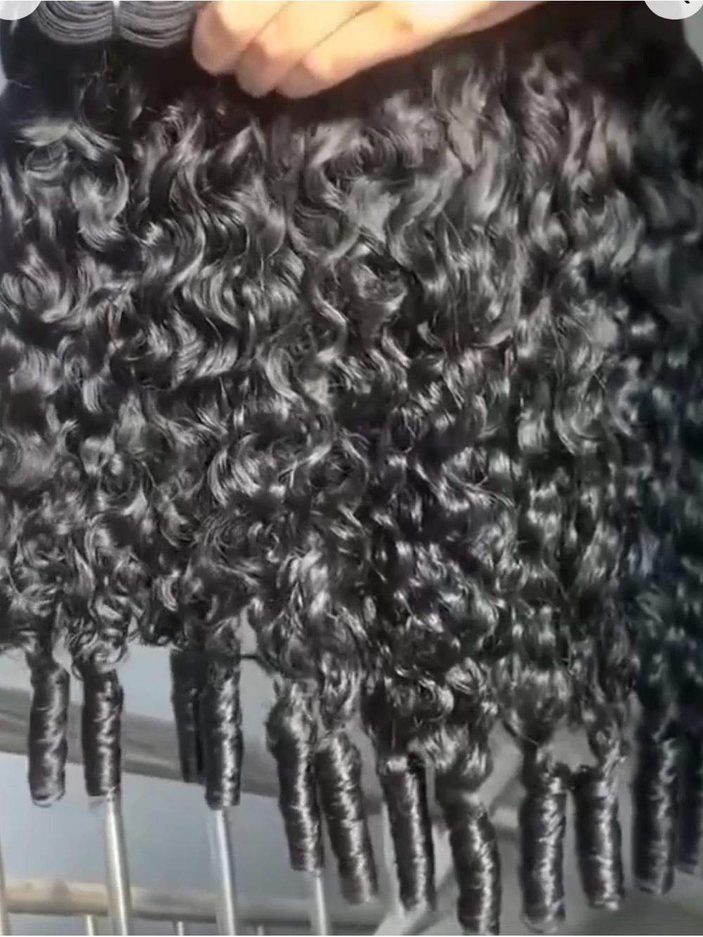 30” Human Hair Burmese bundles x3